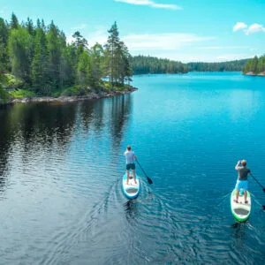 SUP tour at Glaskogen