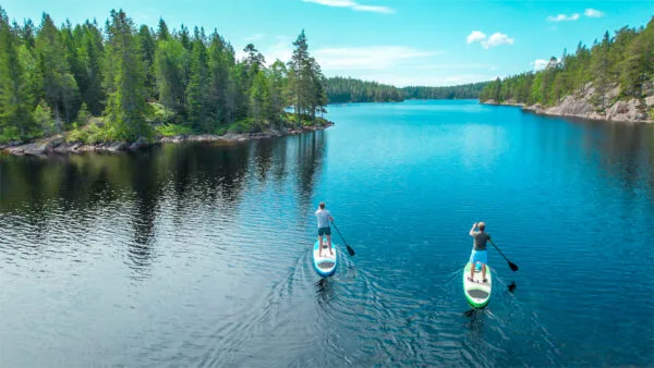 SUP tour at Glaskogen